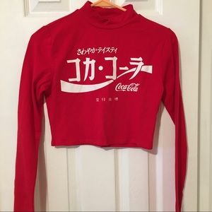 coca cola crop top